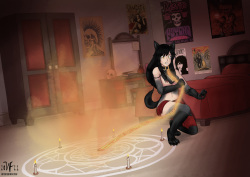 [Witchfiend] Summoning the Hellfire page 7