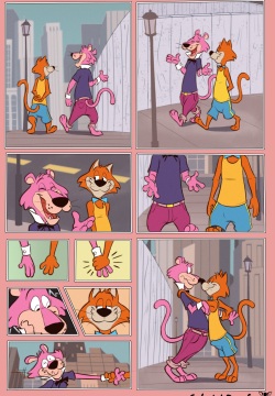 Snagglepuss And Mr. Jinks - Pink Á La Mode