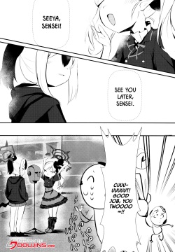 (C103) [Heso no gomaabura (Hekoman)] Kayoko &amp; Mutsuki ASMR (Blue Archive) [English] {Doujins.com} page 3
