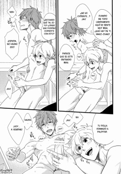 (C86) [Panda 4gou (Shima Kyousuke)] Uke Mako. (Free!)  [Spanish] [ Elcomerciante] page 10