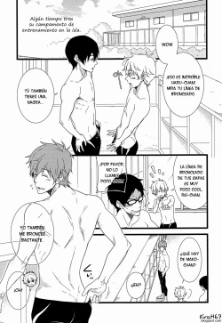 (C86) [Panda 4gou (Shima Kyousuke)] Uke Mako. (Free!)  [Spanish] [ Elcomerciante] page 4