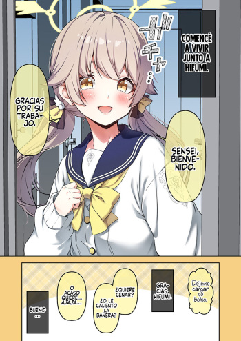 [Yu-ji, Kouji] Hifumi to dousei o hajimeta (Blue Archive) [Spanish] [Rakuen Translations] cover