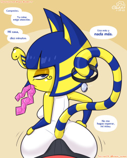 [Cobatsart] Confessing to Ankha (Spanish - En curso) [Dogie Gamer] page 1