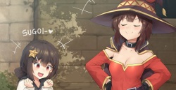 Futa Megumin x Futa Komekko Dick Size Comparison