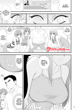 [BLACK DOG (Kuroinu Juu)] Bijin Sanshimai to Chichioya to Oji ga Konyoku Onsen ni Ikimashita. [English] [Doujins.com] [Digital] page 3