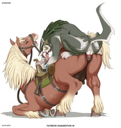 [Etheross] Epona x Werewolf Link (The Legend of Zelda) page 2