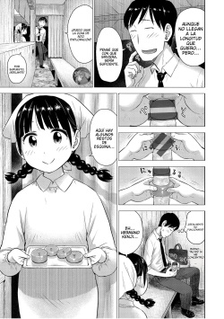 [Karma Tatsurou] Naho-chan wa Onahoya-san | ¡Mizuki, la empleada de la tienda de copas de avión! [Spanish] [Digital] page 7