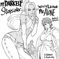 My Dark Elf Stepsister Won't Leave Me Alone | ch.1