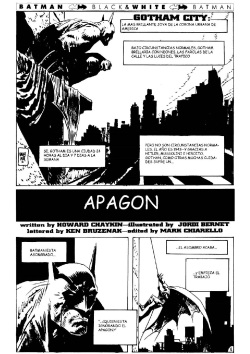 Batman Black and White: Apagon
