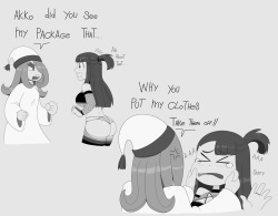 [Putri] Sucy &amp; Akko Pentakinis (Little Witch Academia) page 2