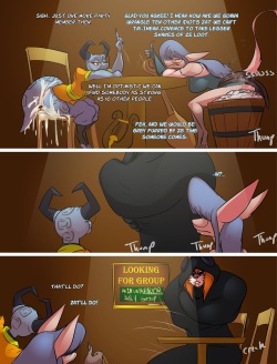 [TheBigBadWolf01] Icy Foxy: DD&amp;D CH 2 (Onigoing) page 5