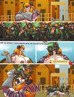 [TheBigBadWolf01] Icy Foxy: DD&amp;D CH 2 (Onigoing) page 9