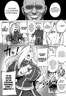 (C102) [Guhan Shounen] Jukujo Shougun VS Saimin no Renkinjutsushi - Armstrong VS Hypnotic Alchemist |  Armstrong contre l' hypnotique alchimiste (Fullmetal Alchemist) [French] [NervScan] page 4