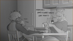 Morning Chat Among Roommates