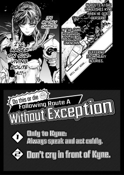 [ONIGASHIMA (Tanaka Onitaiji)] Otome Game "Kuro Dra -Kuroi Seijo to Ashiki Ryuu-" ni Isekai Tensei Shita kedo Murige, Tsunda. | Reincaranation from the Other World - the Black Dragon and the Black Saint [English] [Painfulnightz] page 10