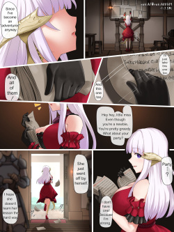 Lilith-chan (OC) is playing adventurer in a fantasy world page 1