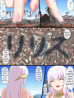 Lilith-chan (OC) is playing adventurer in a fantasy world page 7