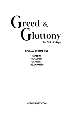 [Nekocrispy] Greed &amp; Gluttony page 2