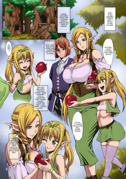 (C89) [Aodouhu (Neromashin)] Houjou no Reizoku | Elf Fertile Slave Elves [English] [theTsuuyaku] [Colorized] page 2
