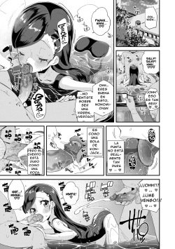 [Maeshima Ryou] Uraaka Yatteru Nonomi-chan -Koshitsu Onsen Dosukebe Gasshuku- | La Cuenta Secreta De Nonomi-Chan (Kimi wa Oji-san to Sex suru Tame ni Umarete kitan da yo) [Spanish] [Nid] [Decensored] [Digital] page 7