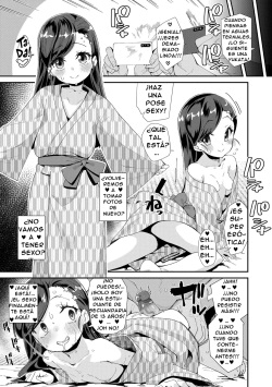 [Maeshima Ryou] Uraaka Yatteru Nonomi-chan -Koshitsu Onsen Dosukebe Gasshuku- | La Cuenta Secreta De Nonomi-Chan (Kimi wa Oji-san to Sex suru Tame ni Umarete kitan da yo) [Spanish] [Nid] [Decensored] [Digital] page 9