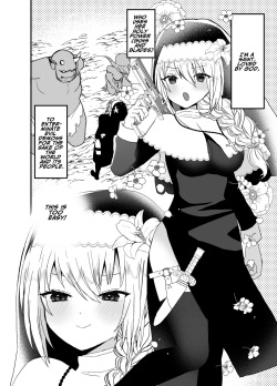 [Charrimanken] Seijo-chan wa Kichiku Kyuuketsuki no Inran Choukyou ni Zettai Makenai! | A Holy Woman Would Never Succumb to the Lewd Training of a Fiendish Vampire! [English] page 3