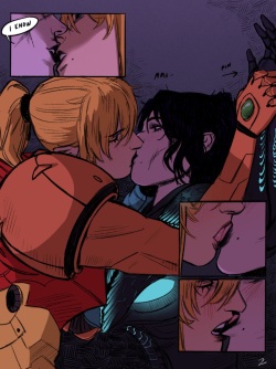 [Scubaby] Samus / Dark Samus Post-Fight [Metroid] page 2