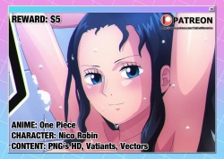 Nico Robin in the Shower