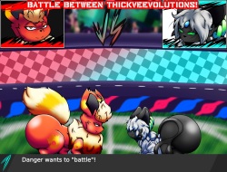Battle Between Thickveevolutions!