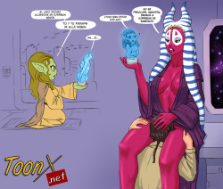 [Flick] Togruta Jedi &amp; Her Padawan (Star Wars) (Spanish) [kalock &amp; ToonX] page 3