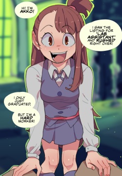 Akko's New Job