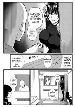 (COMIFURO 13) [Jualan Demi Modal Gacha (Deroo)] ONE THRUST-MAN (One Punch Man) [Spanish] [Morros TRANSLATIONS] [Decensored] page 4