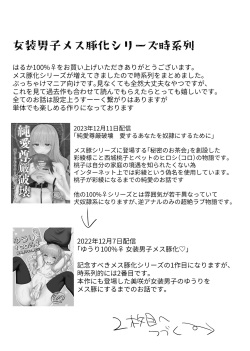 はるか100%♀ 御曹司強制女装メス豚化 page 2