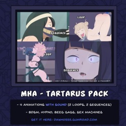 MHA Tartarus Bondage Pack