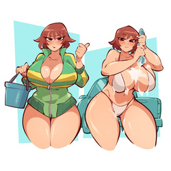 [SaucyMojo] Kim Pine's Car Washing (Scott Pilgrim) page 2