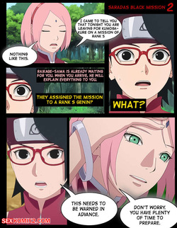 Naruto. Saradas Black Mission. KristoLin for sexkomix2.com page 3