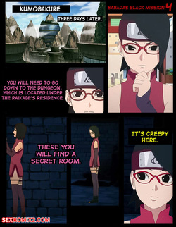 Naruto. Saradas Black Mission. KristoLin for sexkomix2.com page 5