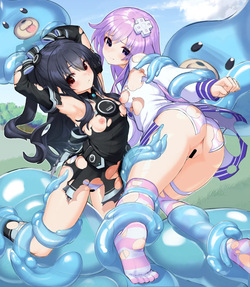 [Fukutama Shion] ユニとネプギアのスライム触手姦と page 3