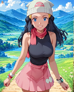 Dawn hentai | Pokemon fan art