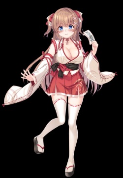 Dojikko Miko to Inma no Shima character set