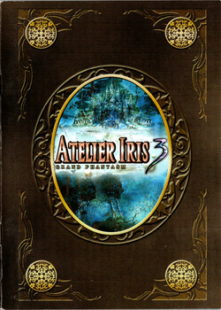 Atelier Iris 3 Grand Phantasm Mini Escalario Art Book Ultra Rare PS2 Playstation