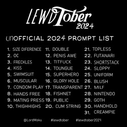 Lewdtober 2024