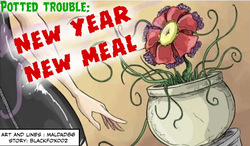 Potted Trouble: New Year New Meal page 1