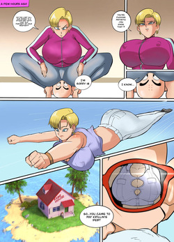 [PanaRandom (Okiru)] Android 18 x Roshi (Dragon Ball) (Ongoing) page 2