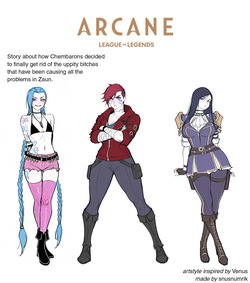 Arcane Story _ league of legends