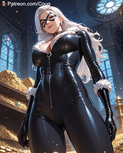 Black Cat hentai | Marvel fan art