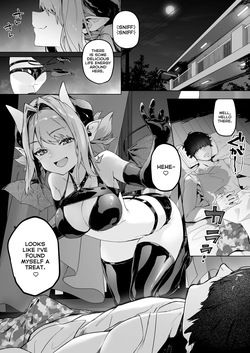 [Inraku Tonbo (Usuba Kagerou)] Miryou Keikaku -Loli Succubus wa Chinpo nanka ni Makemasen!(?)- | Charming plan! - the succubus brat won't lose to a dick!(?)- [English] [RuinedTL] [Digital] page 2