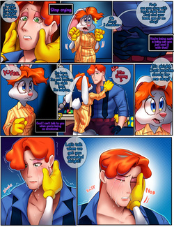 [AggravatedMomo] Who CREAMPIED! Rosey Rabbit (Who Framed Roger Rabbit?) (Ongoing) page 7