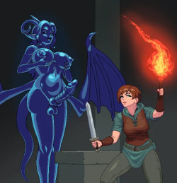 [Blackguard] Adventurer fucked by futa dragonlady page 1