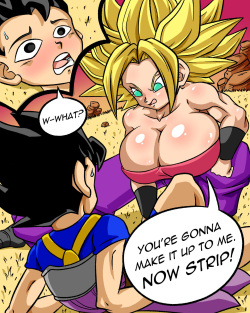 [SuperSpacerman] Caulifla x Cabba minicomic (Dragon Ball Super) page 2